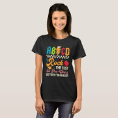 Testen von ABCD-Tests als Testlehrer T-Shirt (Vorne ganz)
