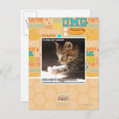 Testen von Sonnen Postkarte (Vorne/Hinten)