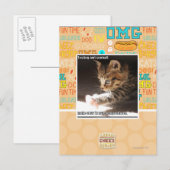 Testen von Sonnen Postkarte (Vorne/Hinten)