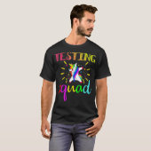 Testen von Squad Geschenk T Shirt Funny School Pro (Vorne ganz)