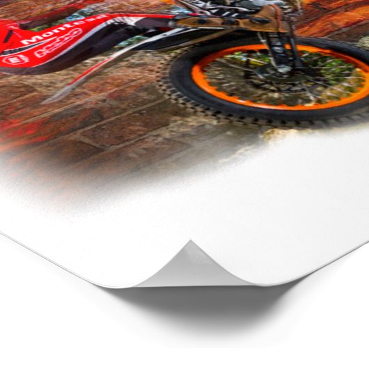 Testfahrräder Poster (Ecke)