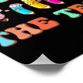 Testglückstag für Lehrer Poster (Ecke)