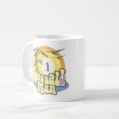 Testikular- Krebs-Überlebend-Spaß Tasse (Vorderseite Links)