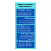 Testing Ellen G. White Werbekarte (Vorne)