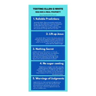 Testing Ellen G. White Werbekarte
