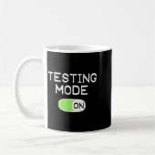 Testing Mode On Funny Test Day Teachers Student Mo Kaffeetasse (Links)