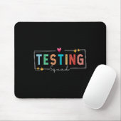 Testing Squad - Test Day 2024 Teacher Motivational Mousepad (Mit Mouse)