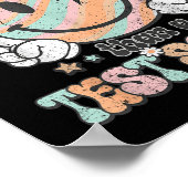 Testing Teacher Groovy Smile You Are More Than A T Poster (Ecke)