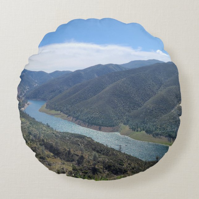 testing the hard stuff rundes kissen (Vorderseite)