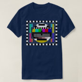 Testkartentest Testbild TV-Bild testen T-Shirt (Design vorne)
