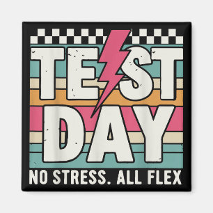Testlehrer des Staar-Staat Prüfungstag Kein Stress Magnet