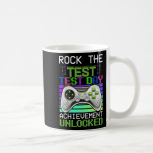 Testlehrer-Tag Gaming Gamer Test Day Unlocke Kaffeetasse