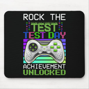 Testlehrer-Tag Gaming Gamer Test Day Unlocke Mousepad