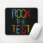 Testlehrer Testtag Funny Testday Teache Mousepad (Mit Mouse)
