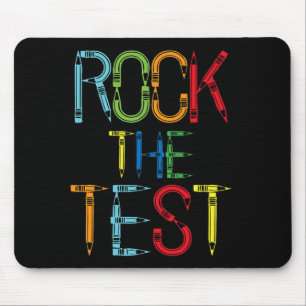 Testlehrer Testtag Funny Testday Teache Mousepad