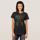 Testlehrer Testtag Funny Testday Teache T-Shirt (Vorne ganz)