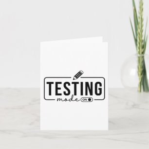 Testmodus für Tageslehrer-Hemden bei Geschenken fü Karte