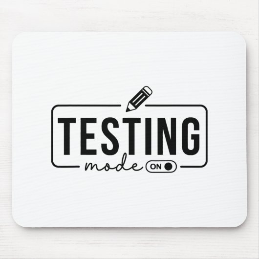 Testmodus für Tageslehrer-Hemden bei Geschenken fü Mousepad (Vorne)
