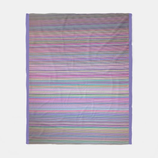 Testmuster für den defekten Fernsehbildschirm Fleecedecke (Vorderseite)