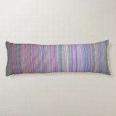 Testmuster für den defekten Fernsehbildschirm Seitenschläferkissen (Rückseite)