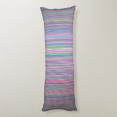 Testmuster für den defekten Fernsehbildschirm Seitenschläferkissen (Rückseite (Vertikal))