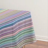 Testmuster für den defekten Fernsehbildschirm Tischdecke (Beispiel)