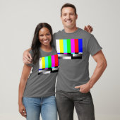 Testmuster für TV-Fehlerbars T-Shirt (Unisex)