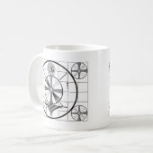 Testmuster Kaffeetasse (Vorderseite Links)