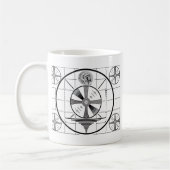 Testmuster Kaffeetasse (Links)