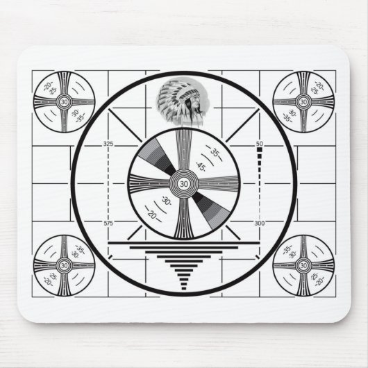 Testmuster Mousepad (Vorne)