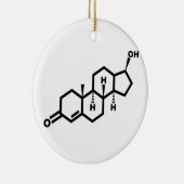 Testosteron Keramik Ornament (Rechts)
