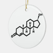 Testosteron Keramik Ornament (Links)