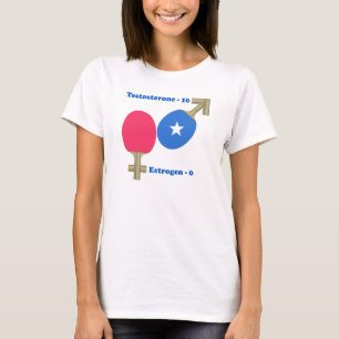 Testosteron-Klingeln Pong T-Shirt