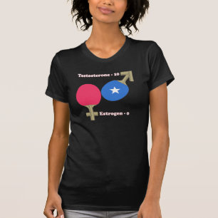 Testosteron-Klingeln Pong T-Shirt