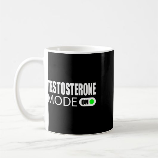 Testosteron-Modus Ein Kaffeetasse (Links)