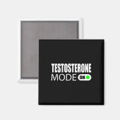 Testosteron-Modus Ein Magnet (Vorderseite/Rückseite)