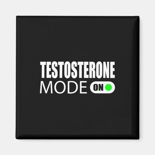 Testosteron-Modus Ein Magnet (Vorne)