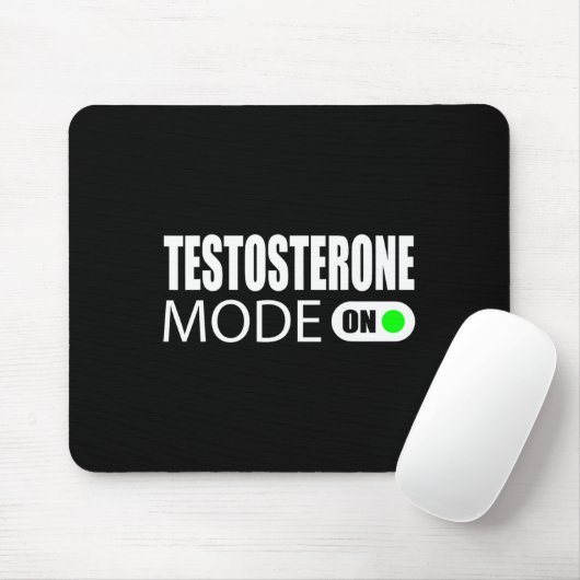 Testosteron-Modus Ein Mousepad (Mit Mouse)