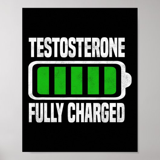 Testosteron Poster (Vorne)