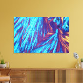 Testosteronkristalle Leinwanddruck (Insitu (Wohnzimmer))