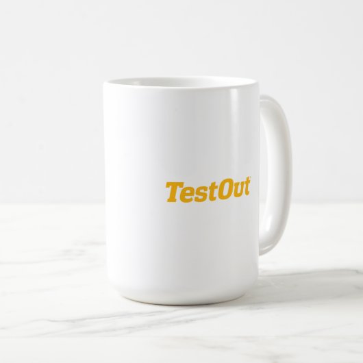 Testout-Tasse Kaffeetasse (VorderseiteRechts)