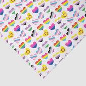 Testpapier für Herz Seidenpapier (Ausschnitt)