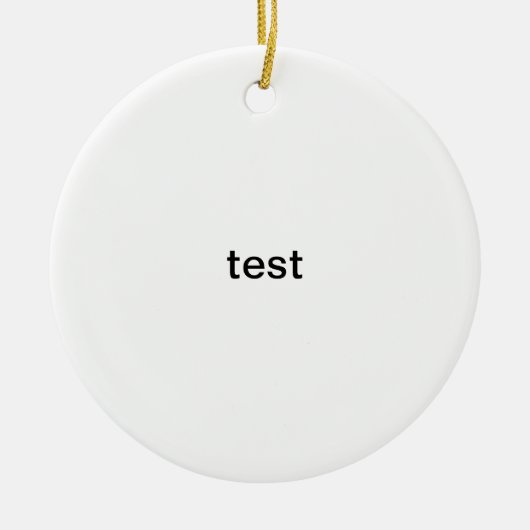 Testprobe Keramikornament (Vorne)