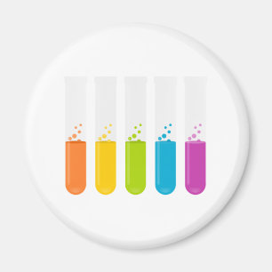 Teströhren für die Chemie Magnet