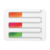 Teströhren Magnet (Horizontal)