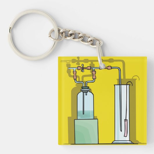 Teströhren Schlüsselanhänger (Vorderseite)