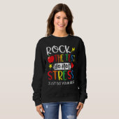 Testtag blockiert den Test nicht Sweatshirt (Vorne ganz)
