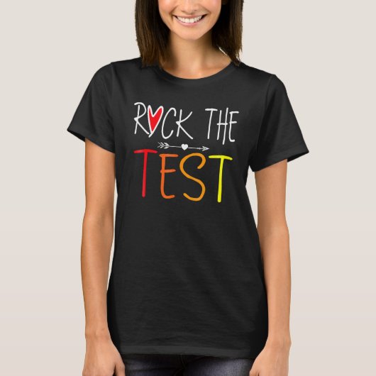 Testtag bricht den Testlehrer-Testtag ab T-Shirt (Vorderseite)