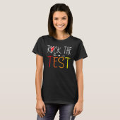 Testtag bricht den Testlehrer-Testtag ab T-Shirt (Vorne ganz)