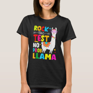 Testtag bricht die Testlehre ohne Prob Llama ab T-Shirt